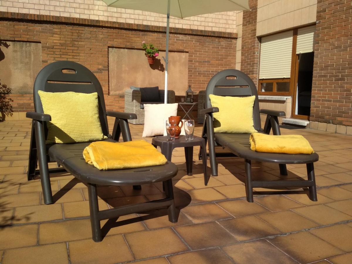 Espronceda 22 Terraza Privada Appartement Gijón Buitenkant foto